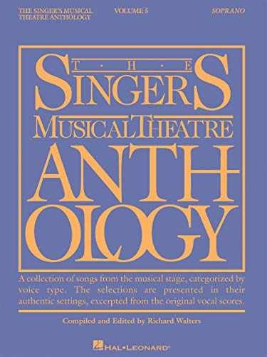 The Singers Musical Theatre Anthology Vol - Paperback, by Walters Richard - Good