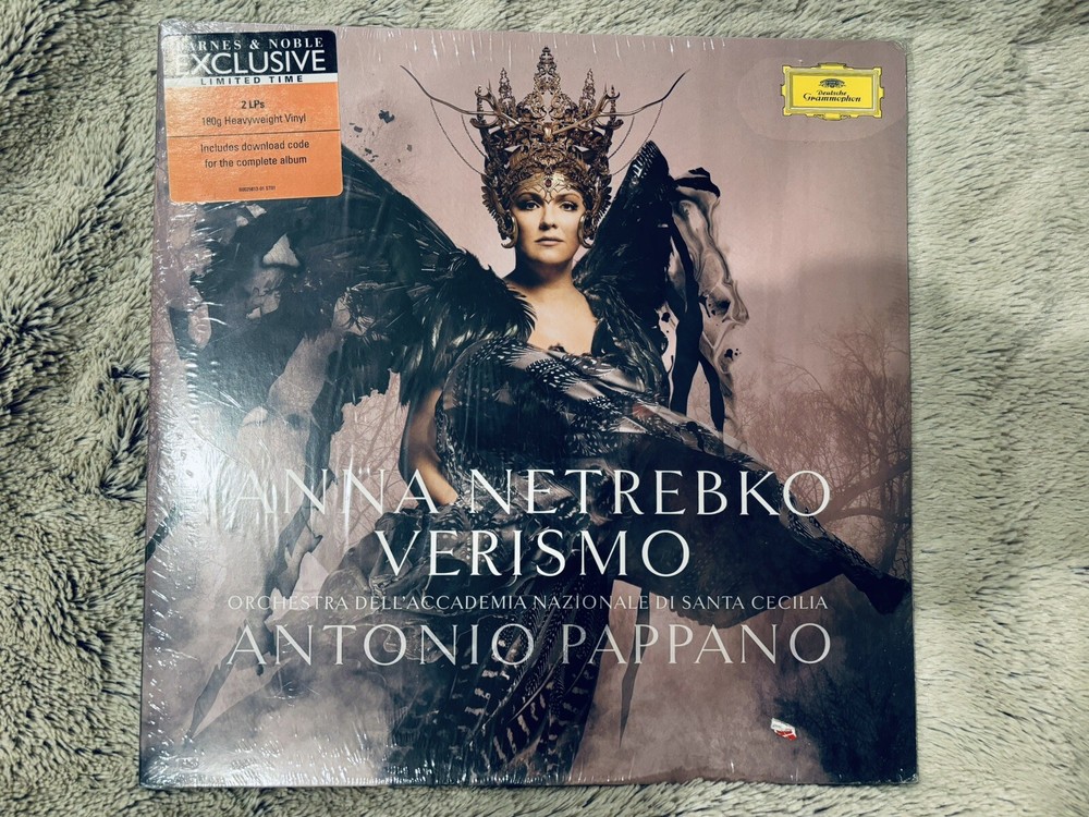 ANNA NETREBKO Verismo Vinyl Sealed Barnes Noble Exclusive Pappano New LP