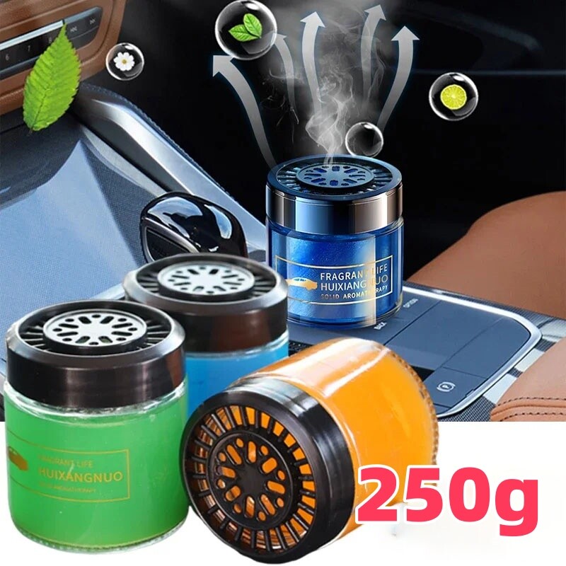 Car Aromatherapy Glitter Gel Smell Perfume Diffuser Lasting Fragrance Ornament