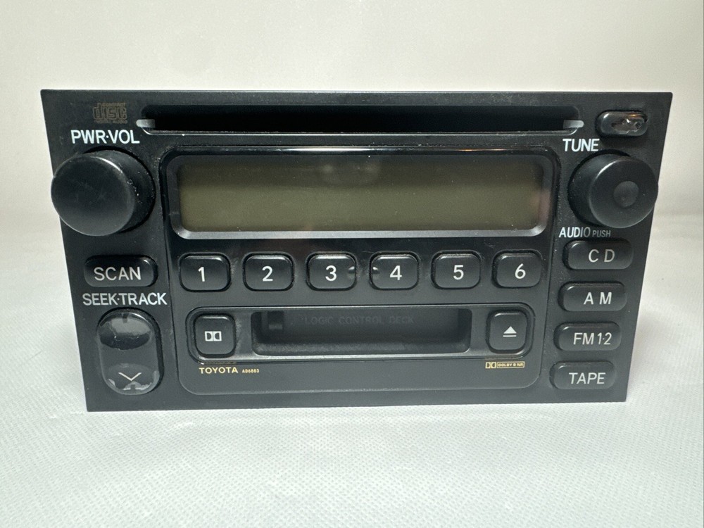 1999-2001 Toyota Camry 4Runner CD Cassette Tape Radio Stereo AD6803 86120-08111