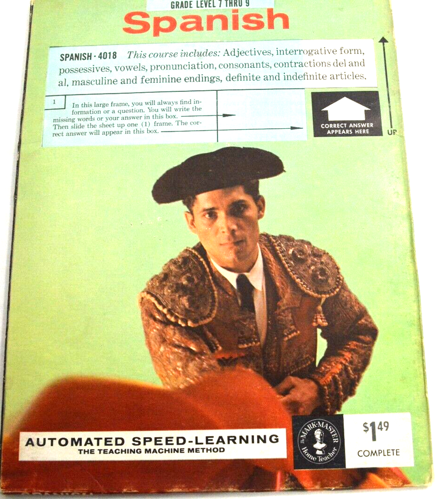 Spanish 4018 Mark Master Speed-Learning System for Grades 7-9-image