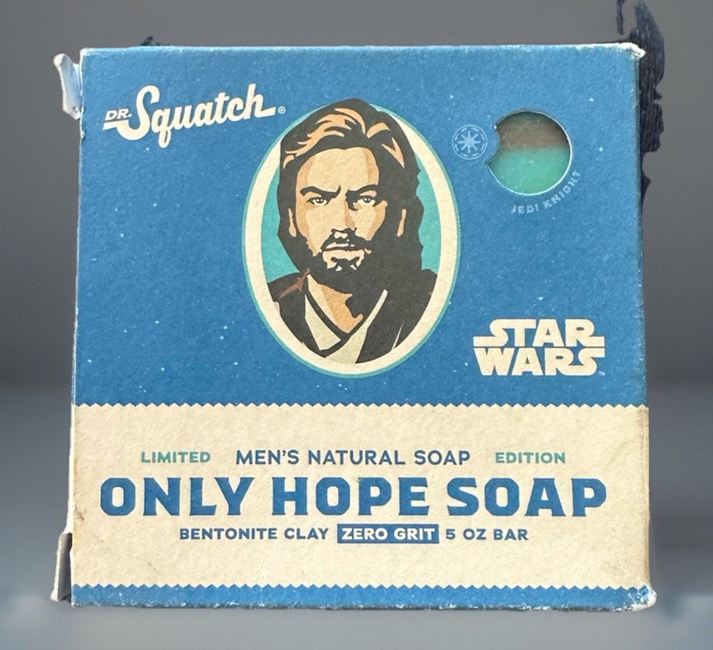 Dr. Squatch Star Wars Only Hope Zero Grit Limited Edition Soap Bar