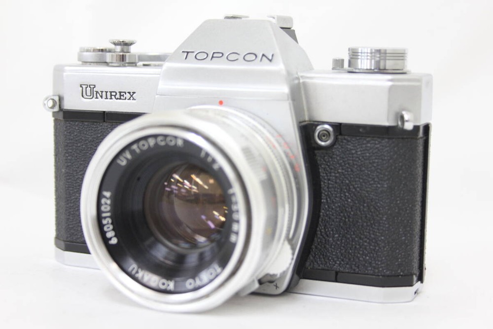 Topcon Unirex Uv Topcor 50Mm F2 Body Lens Set V9390 from japan