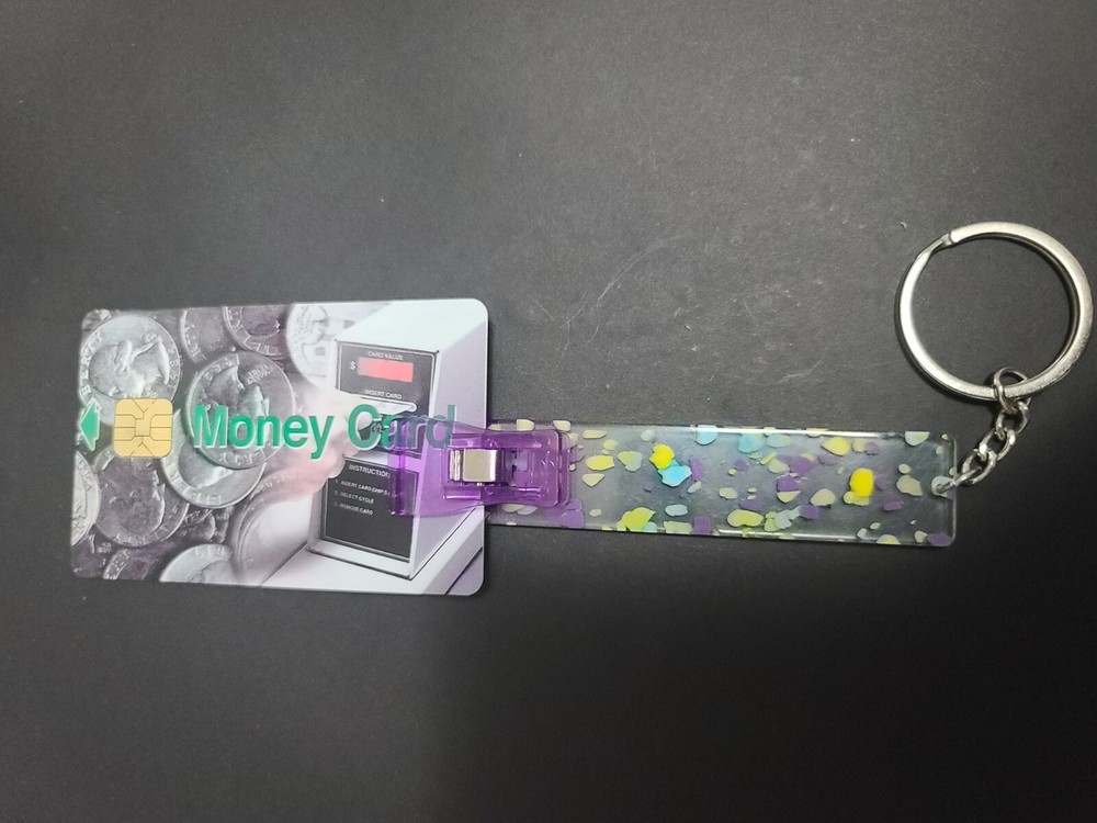 Long Nail-Friendly Credit Card Holder-image