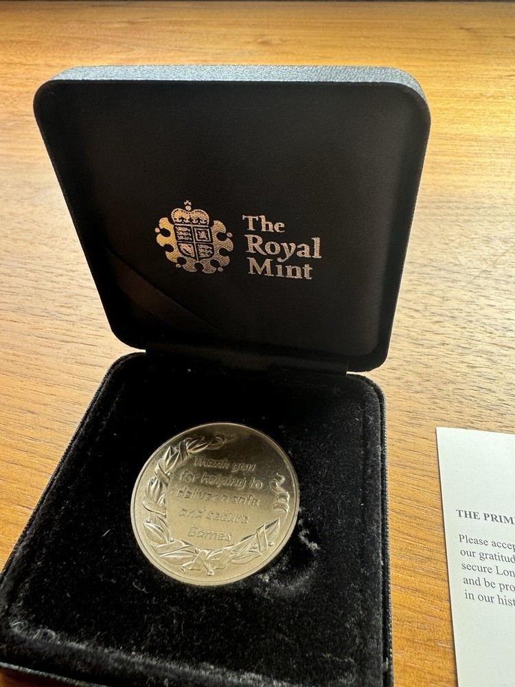 London Metropolitan Police Olympics Commemorative Coin
