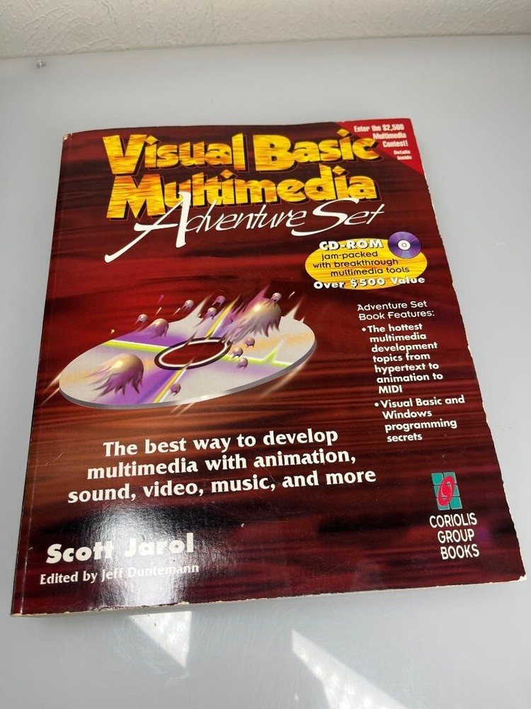 Visual Basic Multimedia Adventure Set by Jarol Scott Paperback Book-image