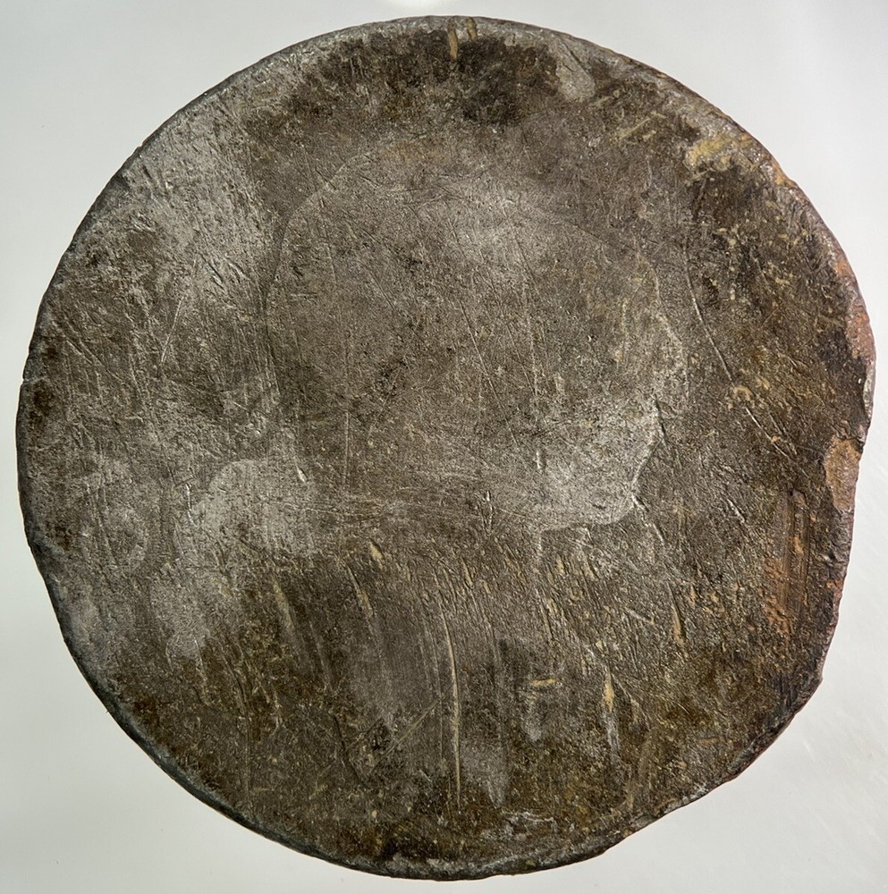 William III British Silver Half-Crown Coin Fair Condition