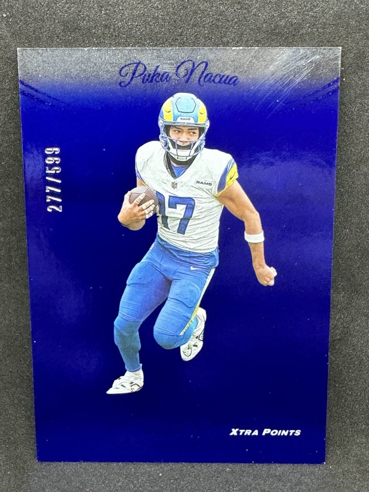 2024 Prestige #175 Puka Nacua Blue /599 Color Match