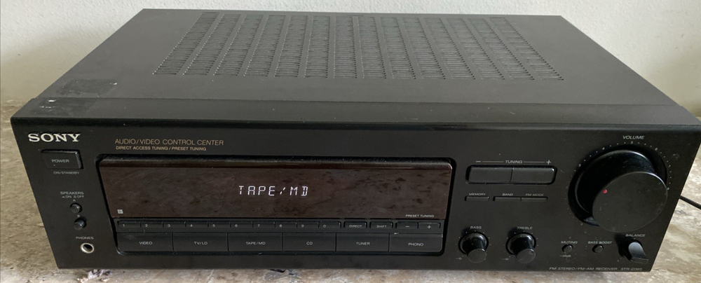Sony STR-D365 AV Receiver Tested Working No Remote Included