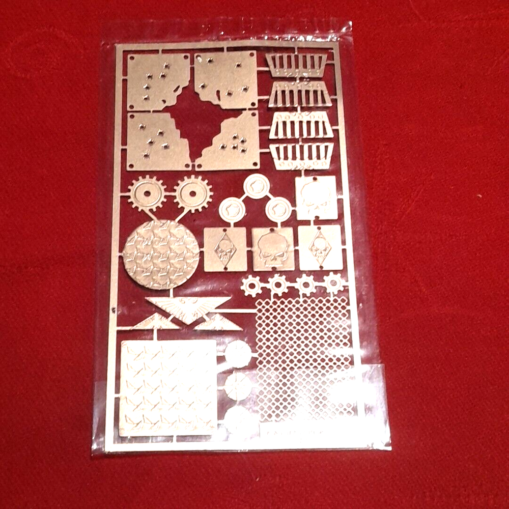 Warhammer 40k - Vehicle Tank Accessories - Etched Brass Kit