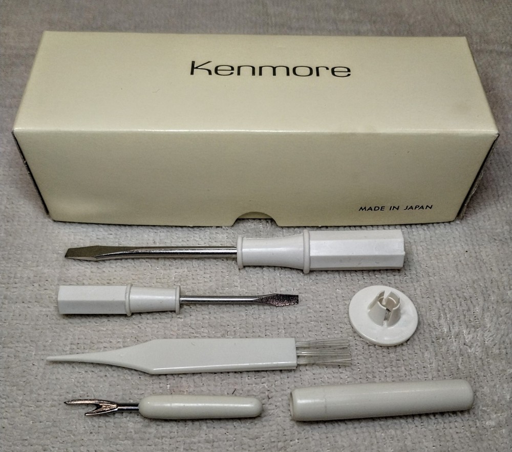 Vintage Kenmore Sewing Machine Repair Kit with Screwdriver Set in Original Box  