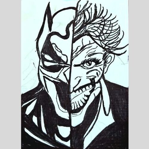 KISS BAND 2024 ACEO JOKER художественная карта оригинальная ручная роспись подпись новый акрил