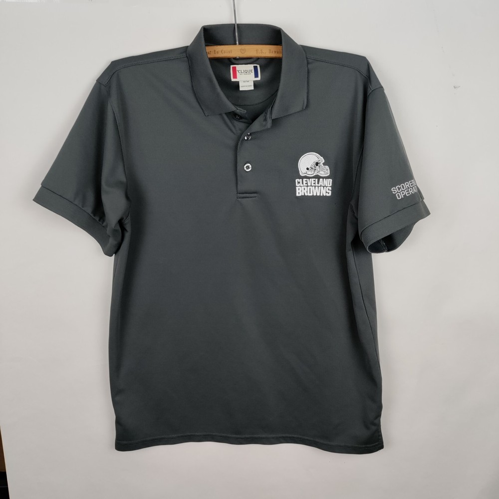 Cleveland Browns NFL Gray Scoreboard Operations Team Shirt Medium