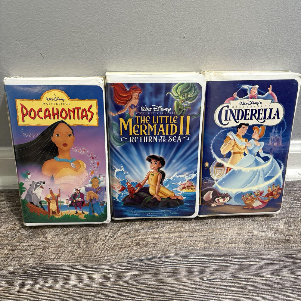 Lot Of Classic Disney VHS Tapes