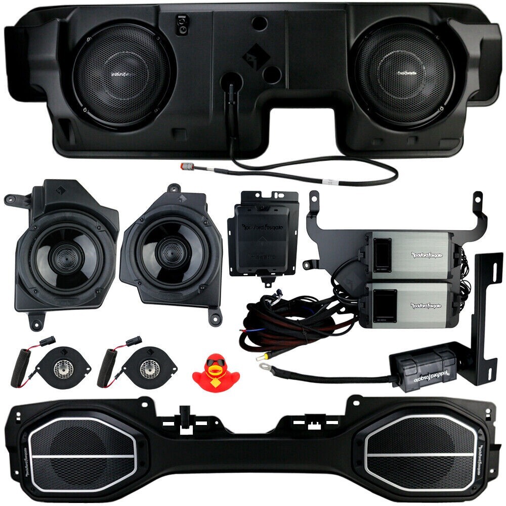 Rockford Fosgate 20GLADR-STG5 Full Audio Kit for Select 2020+ Jeep Gladiator JT