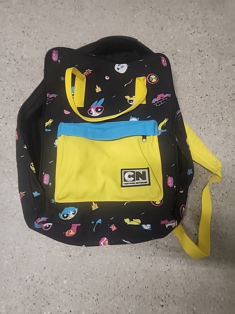 Cartoon Network  Backpack Black / Yellow