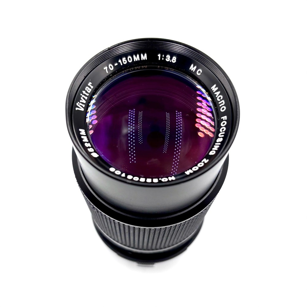Vivitar 70mm-150mm 1:3.8 Macro Focusing Zoom Lens Olympus OM Mount