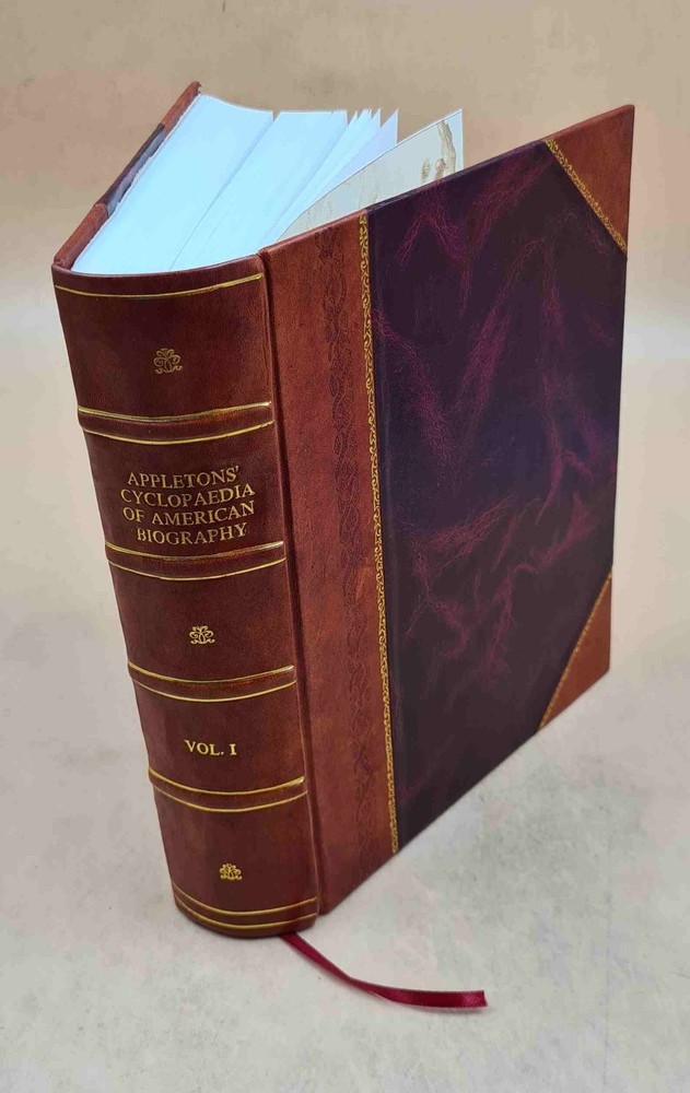 Vintage 1888 Appleton's Cyclopedia of American Biography Leather Bound Edition