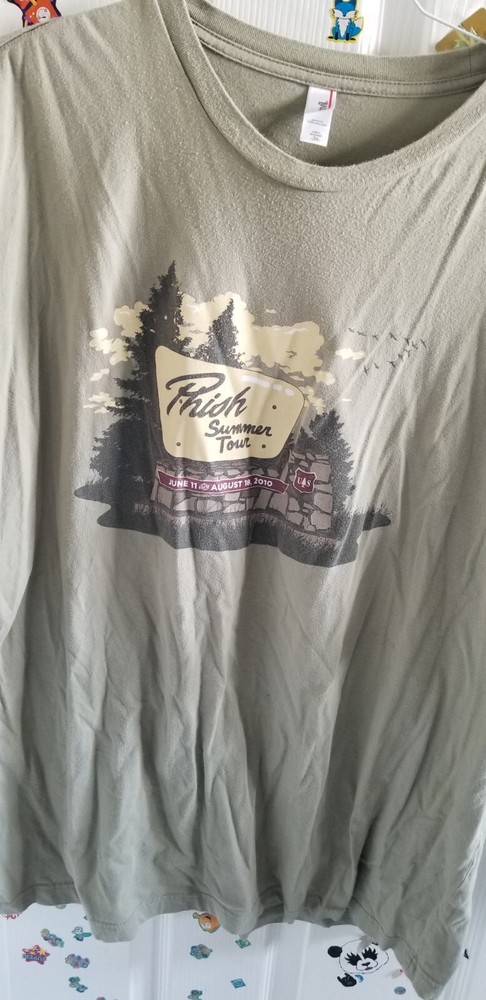 Phish Summer Tour 2010 T-Shirt - Men's 3xl