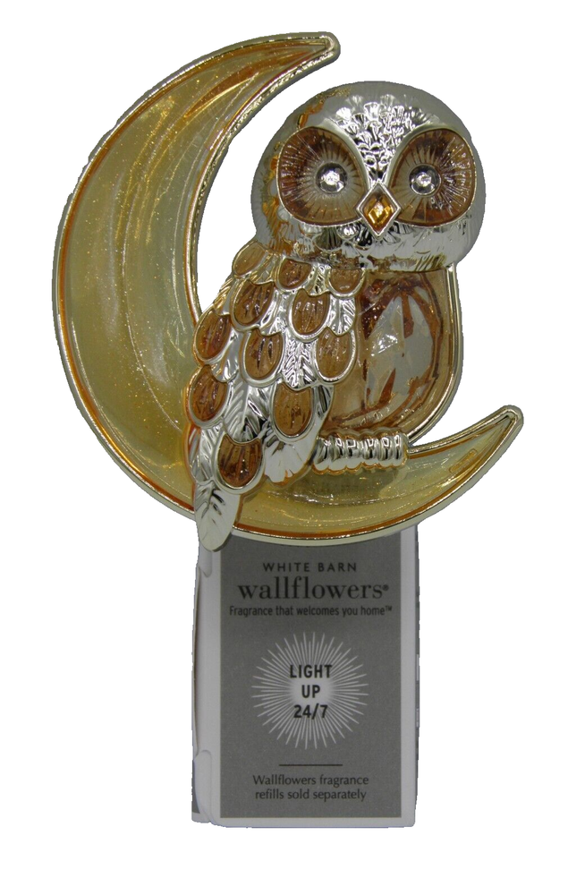Bath & Body Works Owl Moon Nightlight Wallflowers Plug with 24/7 Light Up