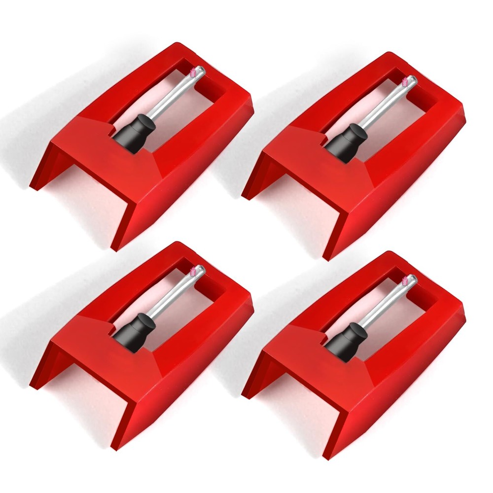4Pcs High-Quality Turntable Stylus Replacement for Crosley Victrola ION LP Record Players