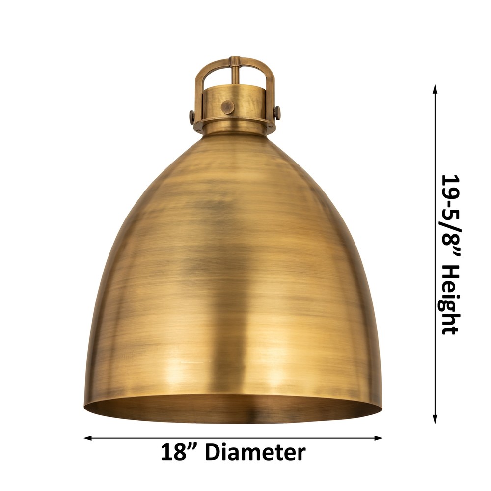 Innovations Lighting Newton Metal Bell - 1 Light 18
