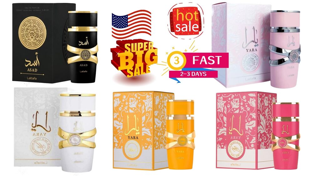 Yara by Lattafa Perfumes | Eau De Parfum - 100ml (3.4 fl oz) | - Women NEW US