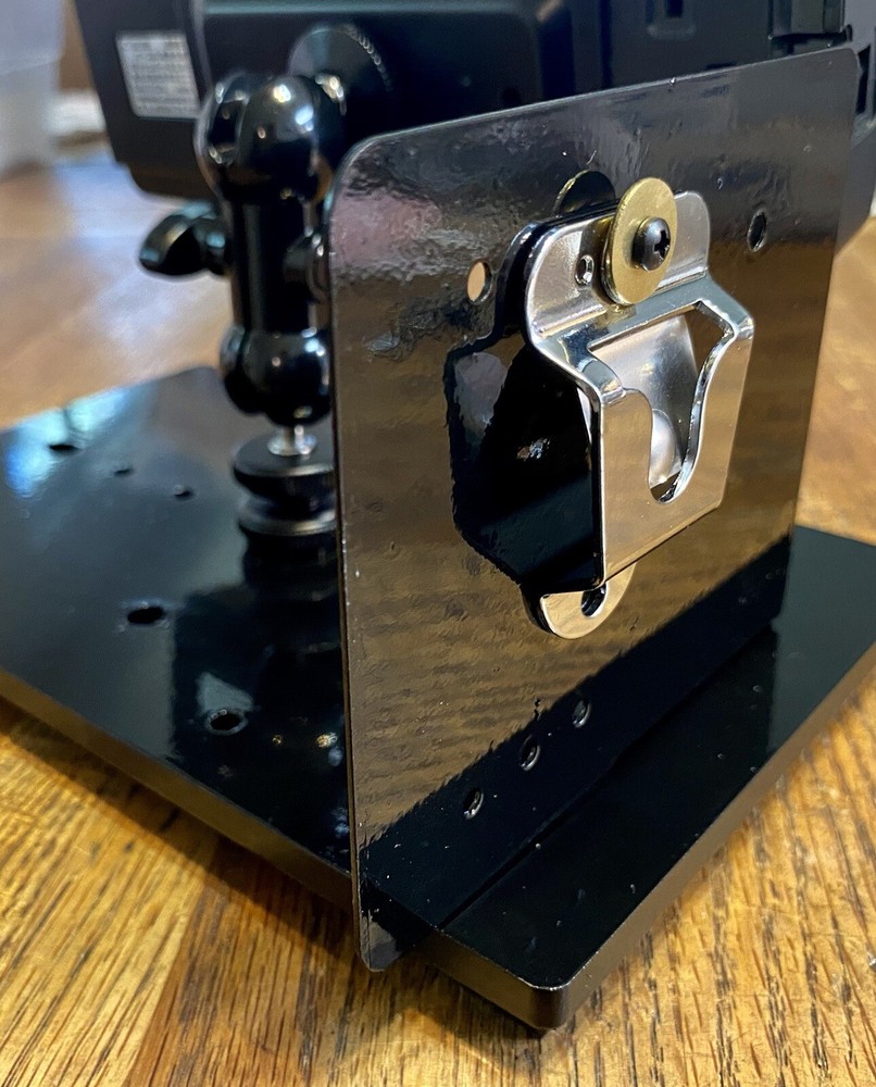 Ham CB Hand Microphone Bracket & Motorola Type CLIP  For 3Lb Base NoBase / Radio