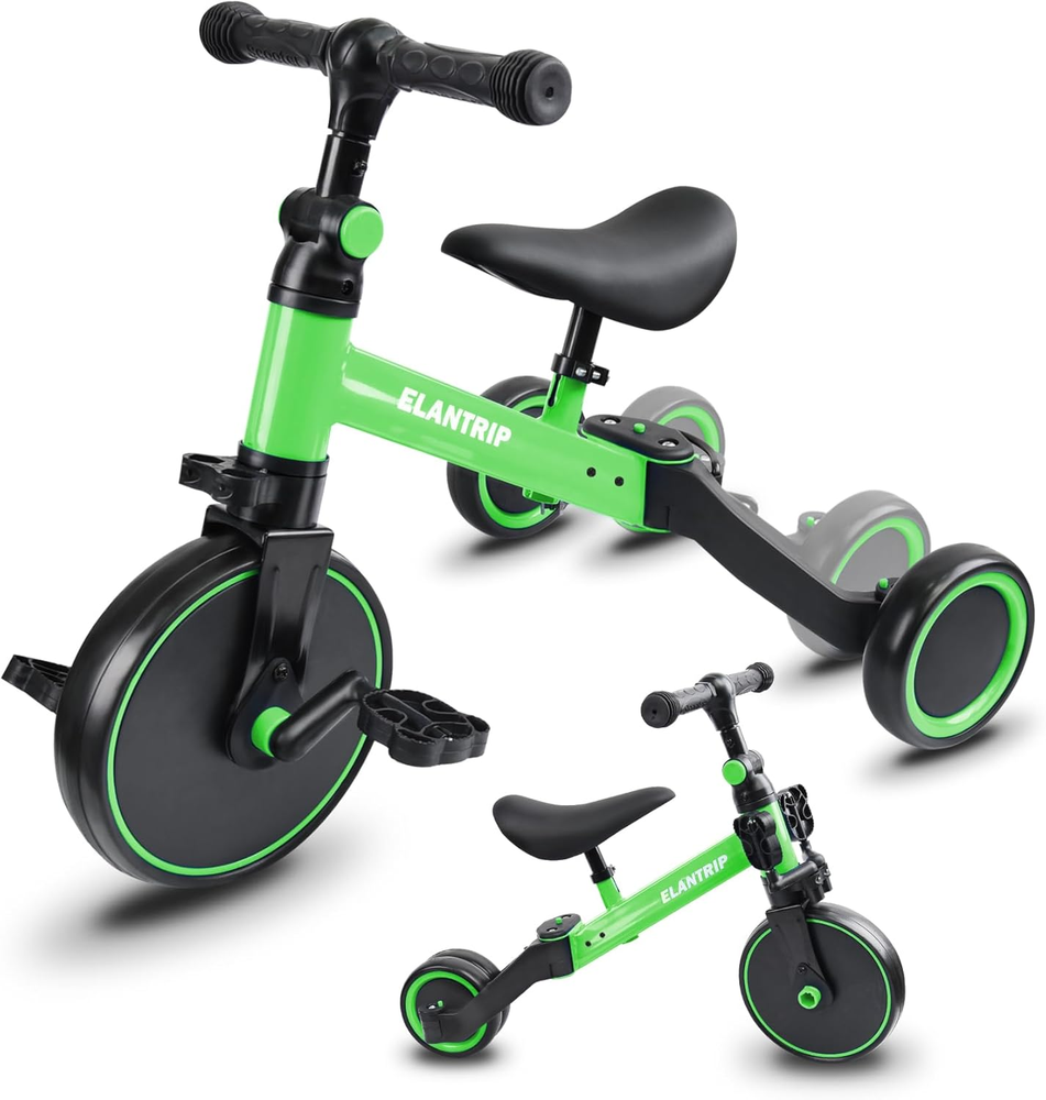 5-in-1 Toddler Balance Bike & Trike for Ages 1-3 – Adjustable Learning Ride