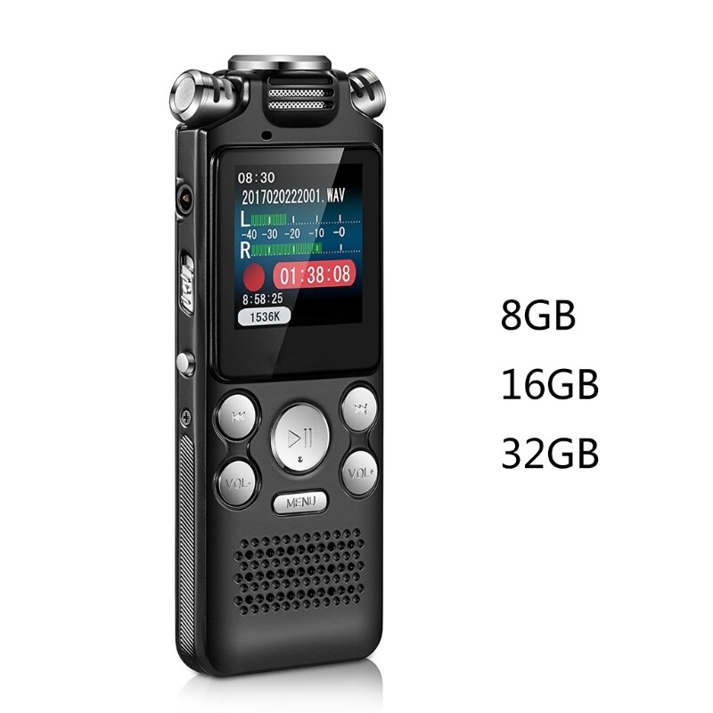 Professional Dictaphone Digital Voice Recorder Pen Long Time Music Player