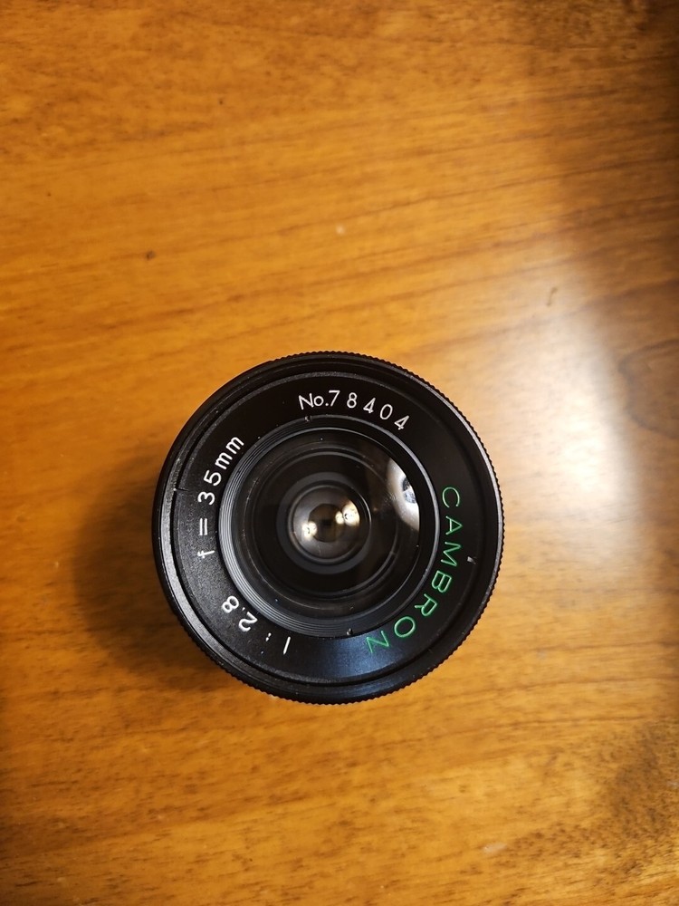 CAMBRON f/2.8 35mm SLR DSLR Mirrorless Camera Lens