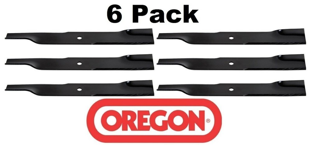 6 Pack Oregon 92-037 Mower Blades Compatible with Bunton-Goodall PL7441