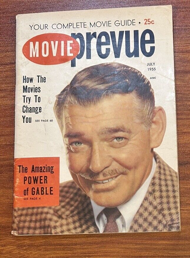 Movie Prevue 1956 Clark Gable 7 Year Itch Marilyn Monroe Joan Collins