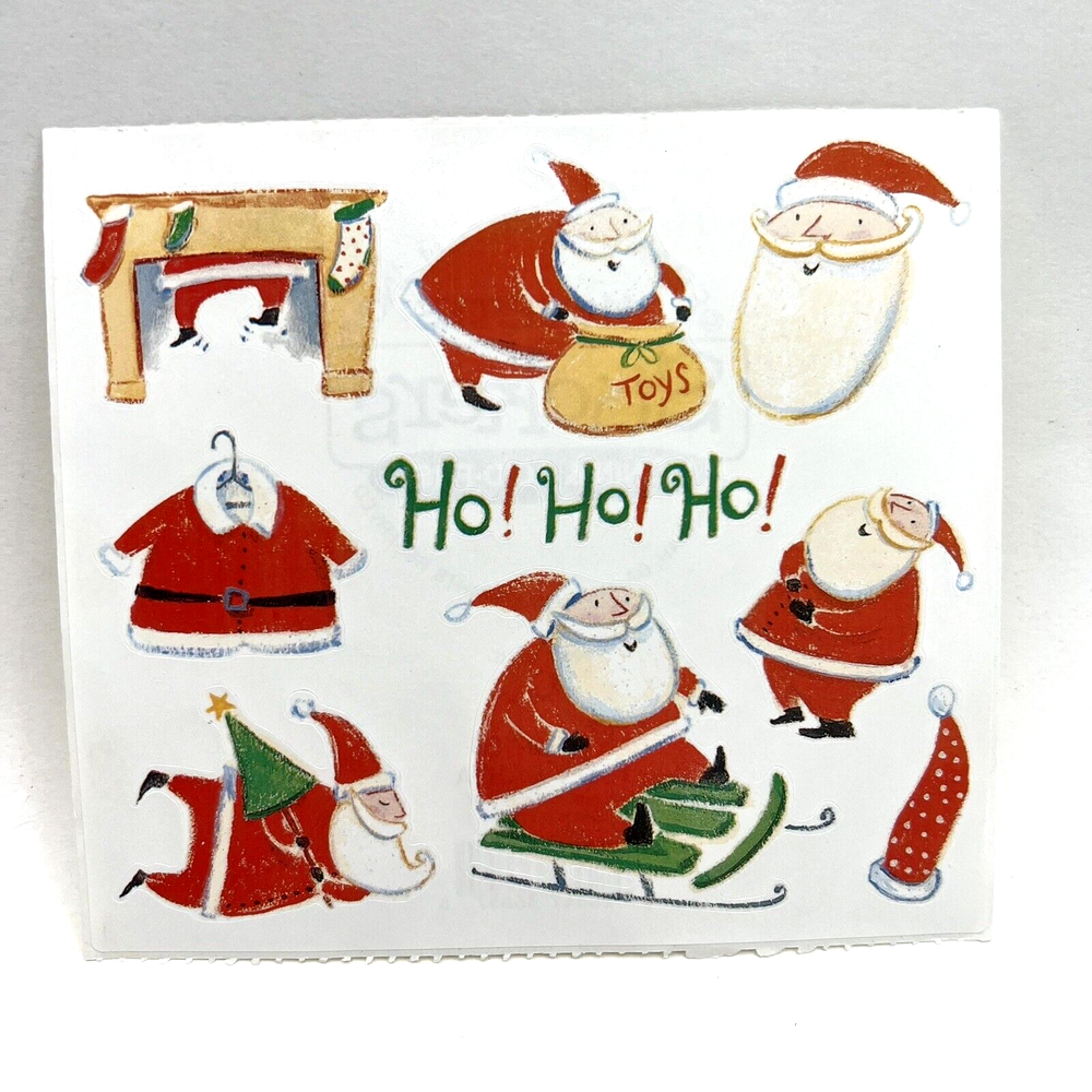 Frances Meyer Jolly Santa Navidad Pegatinas Álbumes de recortes Diarios Planificadores