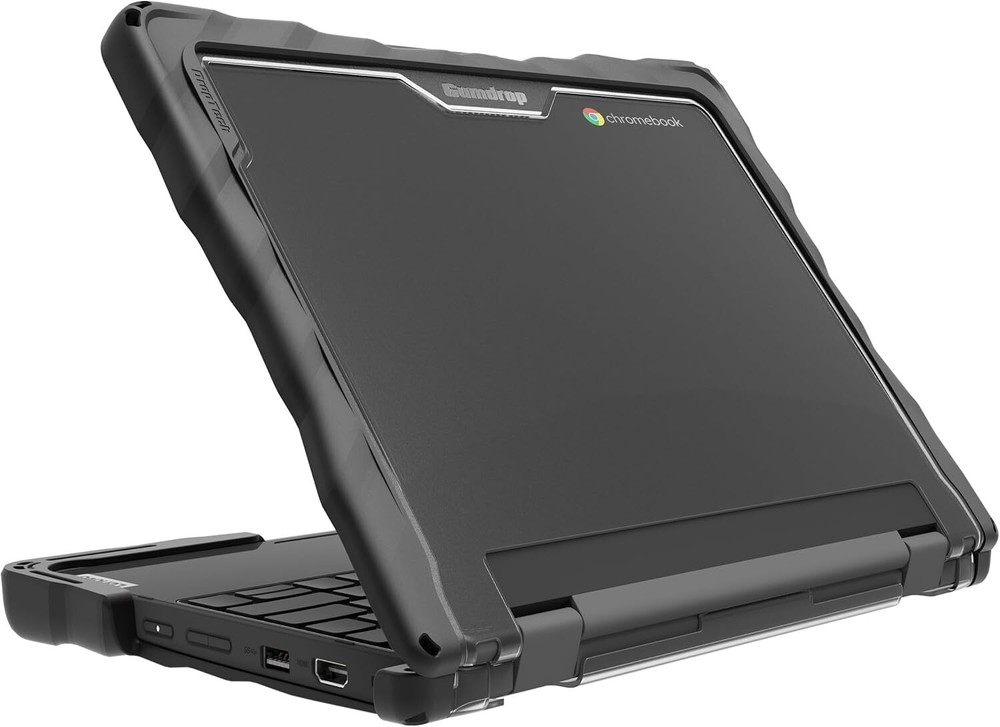 Gumdrop DropTech Protective Case for Lenovo 300e 300w Yoga Gen 4 in Black  