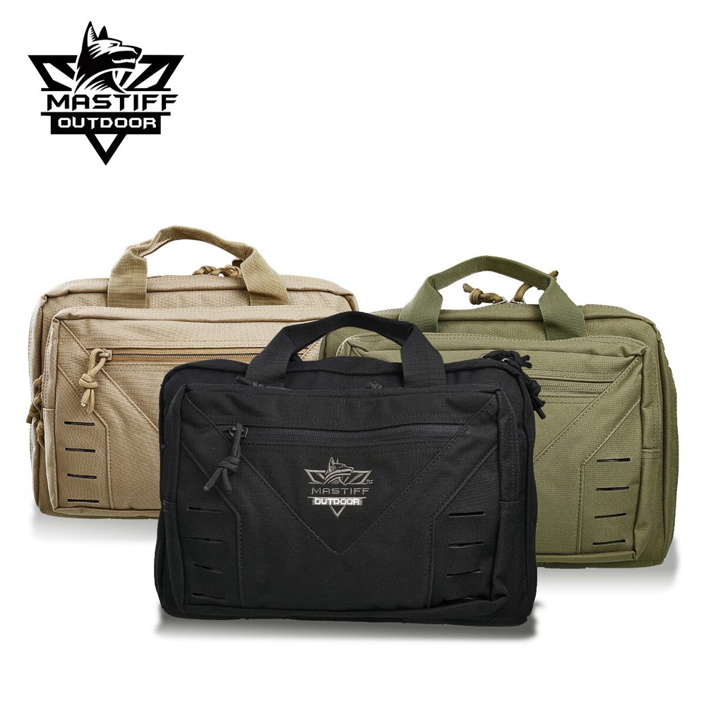 Tactical Pistol Case Handgun Bag Hunting Shooting Range Magazine Pouch