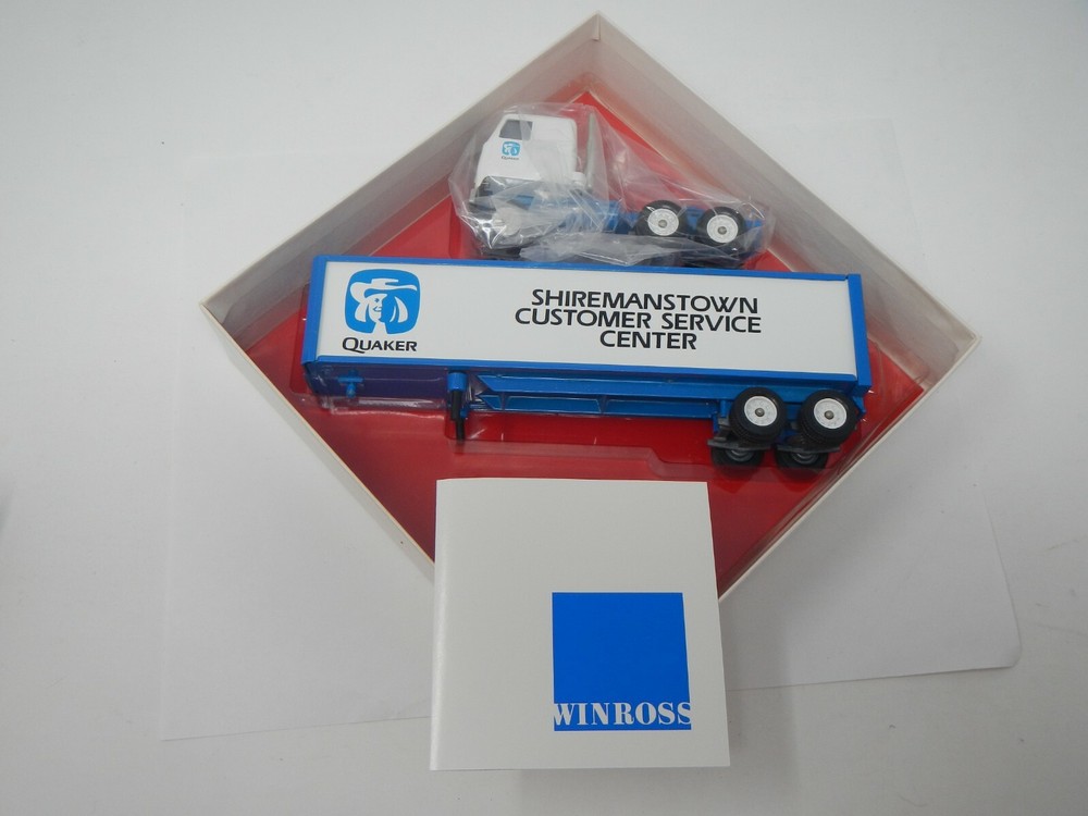 Winross Shiresmanstown Quaker 1:64 Diecast Tractor Trailer Truck-image