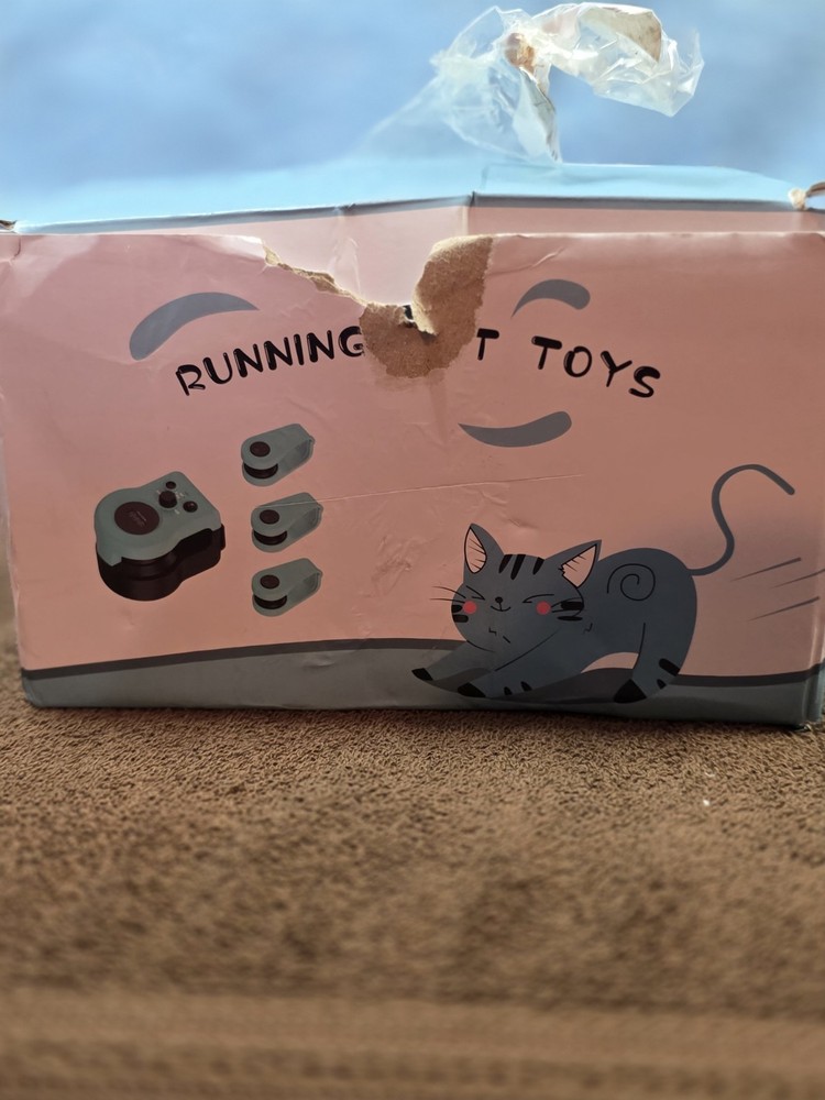 Running Cat Toys, Indoor Cats Interactive Toy Exerciser By SwiftPaws