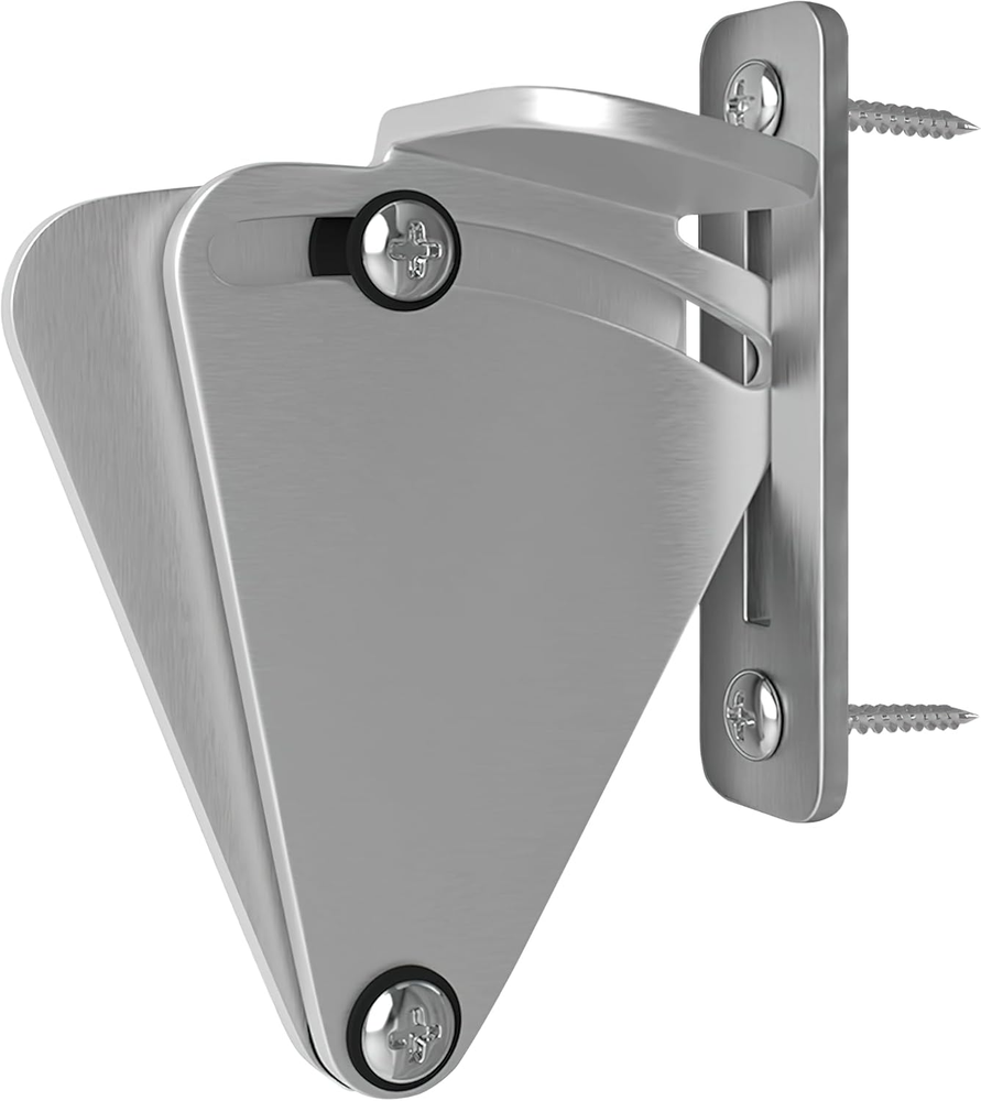 Barn Door Lock Hardware Stainless Steel Sliding Privacy Latch for Closet Shed Po
