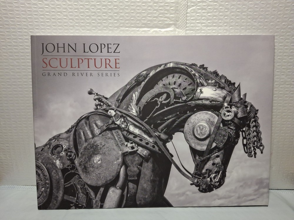 SIGNED John Lopez Sculpture Grand River Series Paperback + BONUS POST CARD & PIC