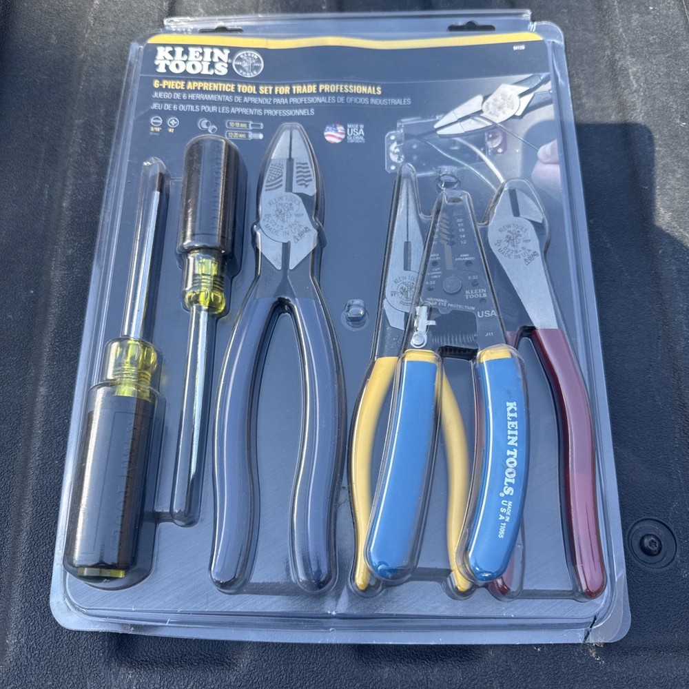 Klein Tools 94126 6-Piece Electrician Apprentice Starter Kit  