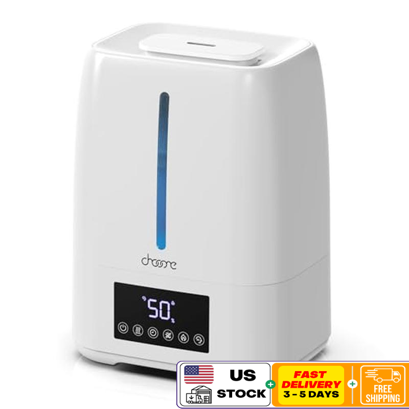 6L Ultrasonic Humidifier Cool Warm Mist Smart Auto Sleep Timer Quiet Aroma New