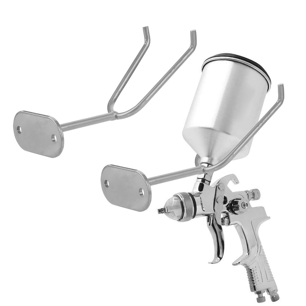 Wall Mount Paint Spray Gun Holder for Paint Booth & Shop Accessories  