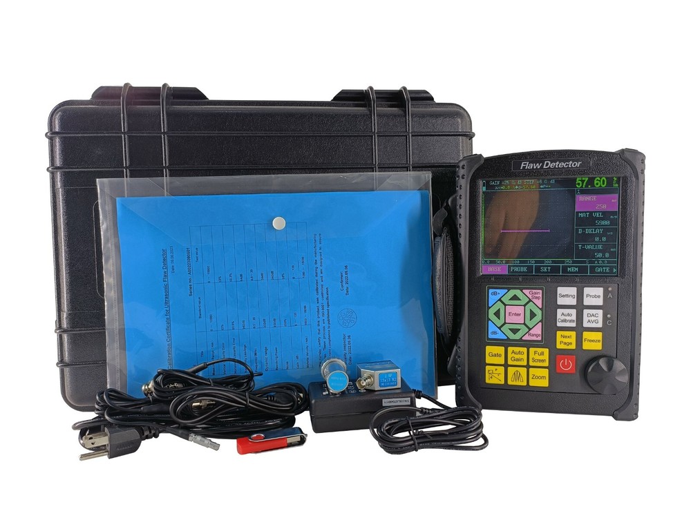 Ultrasonic Flaw Detector Tester 0.5-15MHz Frequency Range  