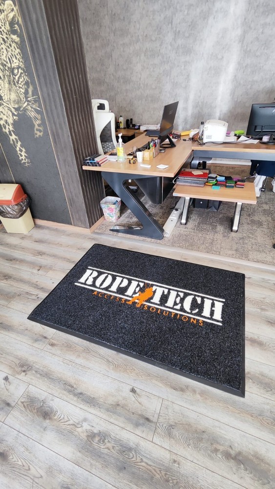 Custom Logo Doormat - Personalized Company Mat with Your Design