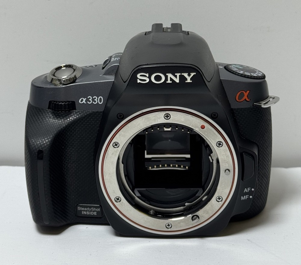Sony Alpha A330 10.2MP Digital SLR Camera (Body Only)-*Untested / Parts*
