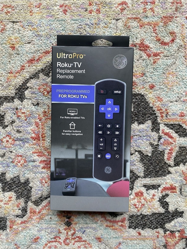 Official Roku TV Remote with Simple Controls