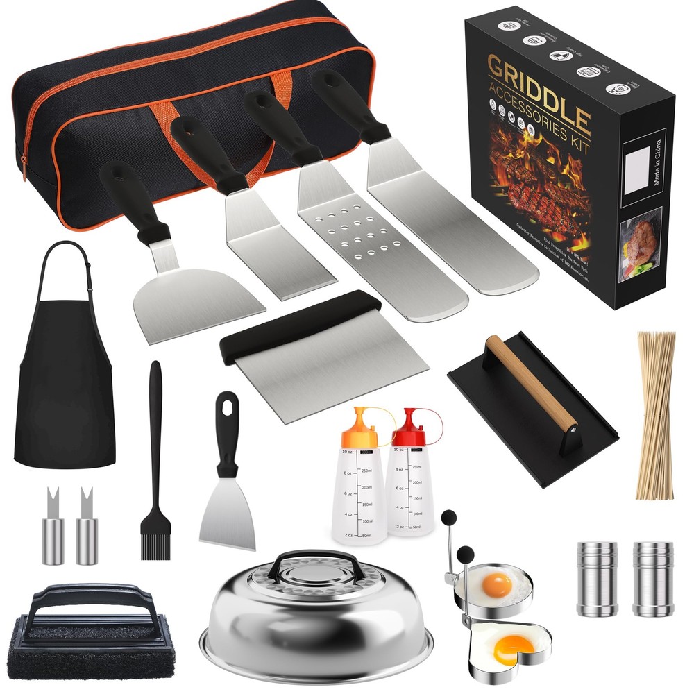 120-Piece Blackstone Griddle Accessories Kit for Flat Top Grills