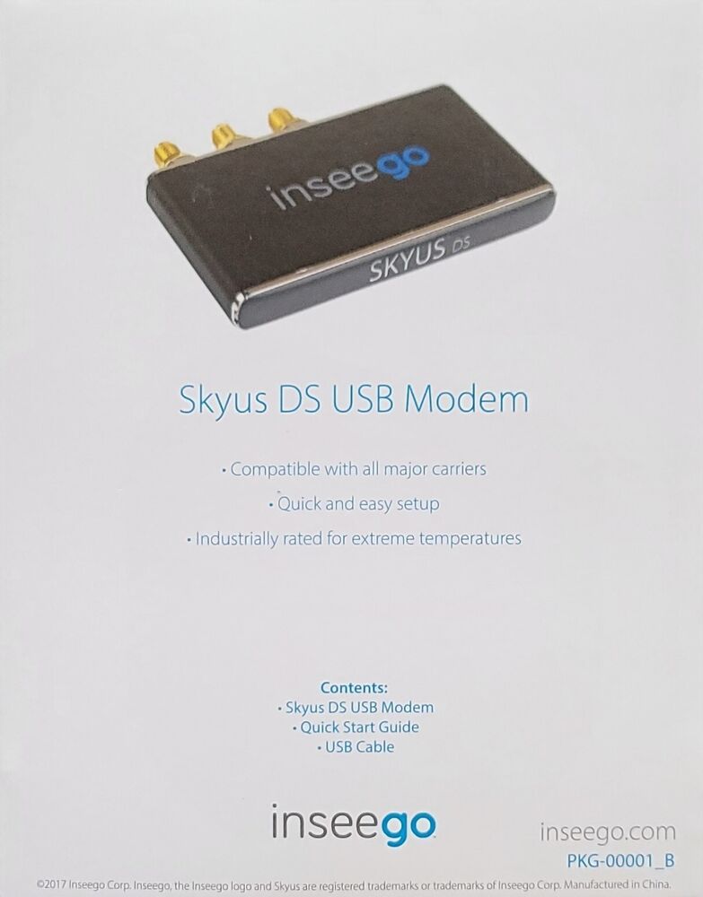 inseego Skyus DS Dual Sim GPS Enterprise Grade IOT Modem-image
