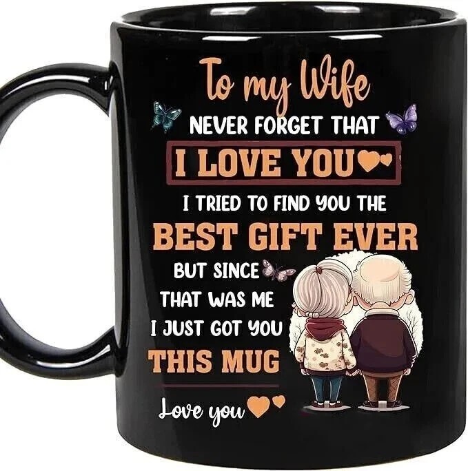 Custom Engraved Coffee Mug For Wife - Thoughtful Gift From Husband-image